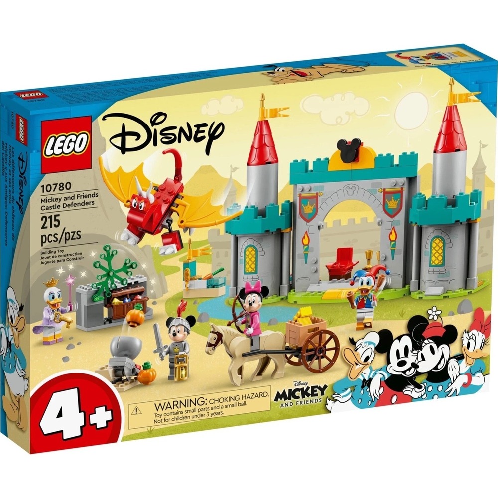 LEGO Disney Mickey and Friends Castle Defenders 10780 Set New Factory Sealed